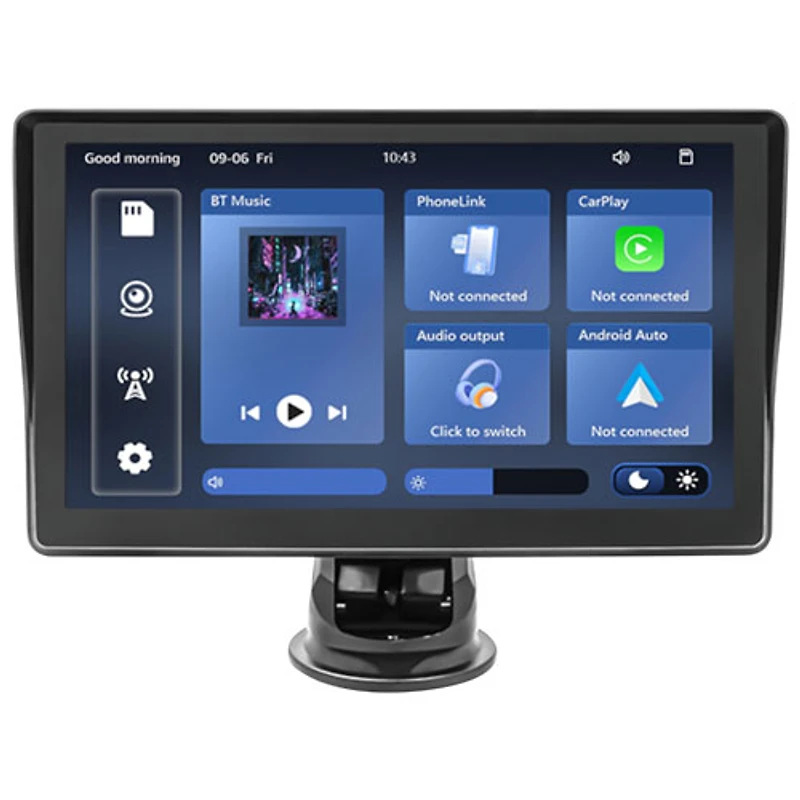NüPower Series 7" Wireless CarPlay & Android Auto Vehicle Smart Display - Only at Best Buy