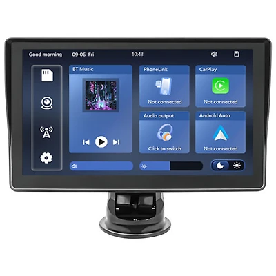 Écran intelligent sans fil de 7 po pour véhicule CarPlay et Android Auto de la série NüPower - Exclusivité Best Buy