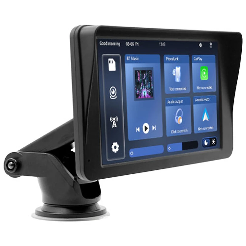 Écran intelligent sans fil de 7 po pour véhicule CarPlay et Android Auto de la série NüPower - Exclusivité Best Buy