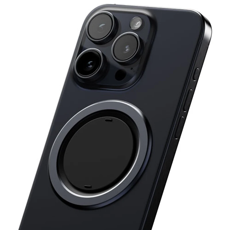 ohsnap! - Support/prise extensible universel Snap 4 Luxe avec MagSafe pour téléphone cellulaire - Bleu minuit