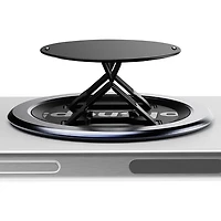 ohsnap! - Support/prise extensible universel Snap 4 Luxe avec MagSafe pour téléphone cellulaire - Bleu minuit