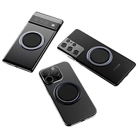 ohsnap! - Support/prise extensible universel Snap 4 Luxe avec MagSafe pour téléphone cellulaire - Bleu minuit