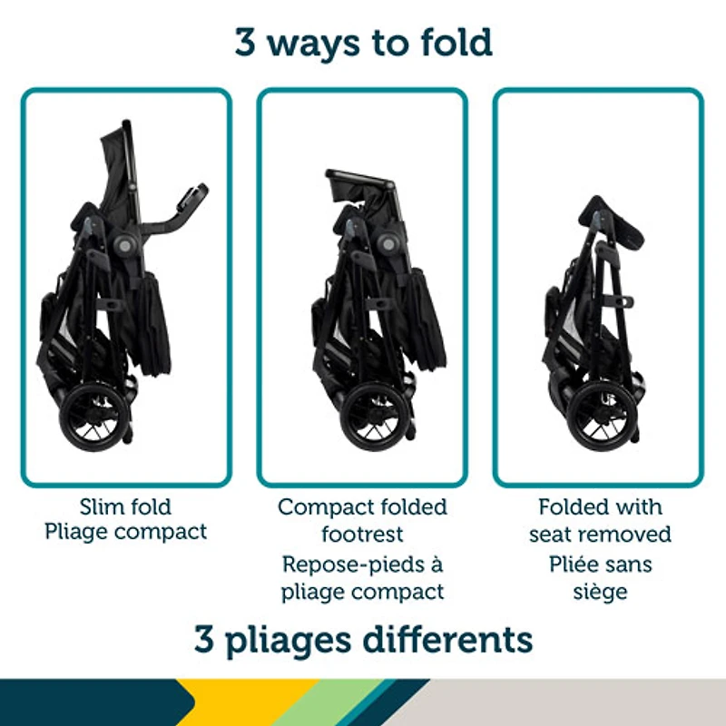 Safety 1st Grow and Go Flex 8-in-1 Travel System - Foundry