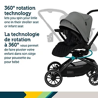Safety 1st Turn and Go 360° Rotating Travel System - Brilliant