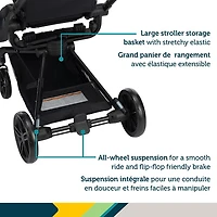 Safety 1st Turn and Go 360° Rotating Travel System - Brilliant