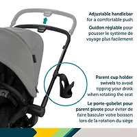 Safety 1st Turn and Go 360° Rotating Travel System - Brilliant