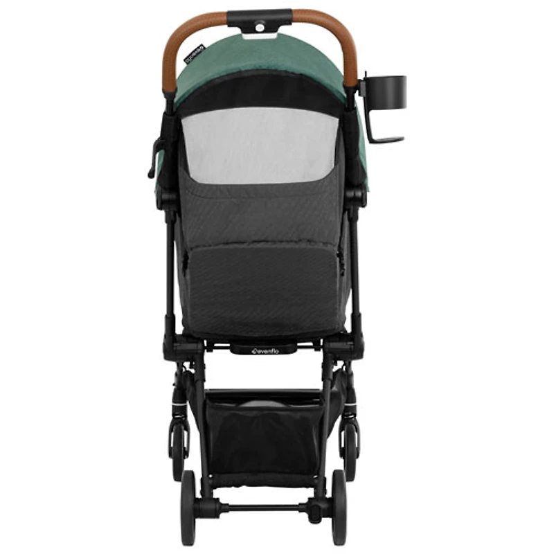 Poussette légère en fibre de carbone Hummingbird d'Evenflo - Vert Caslon