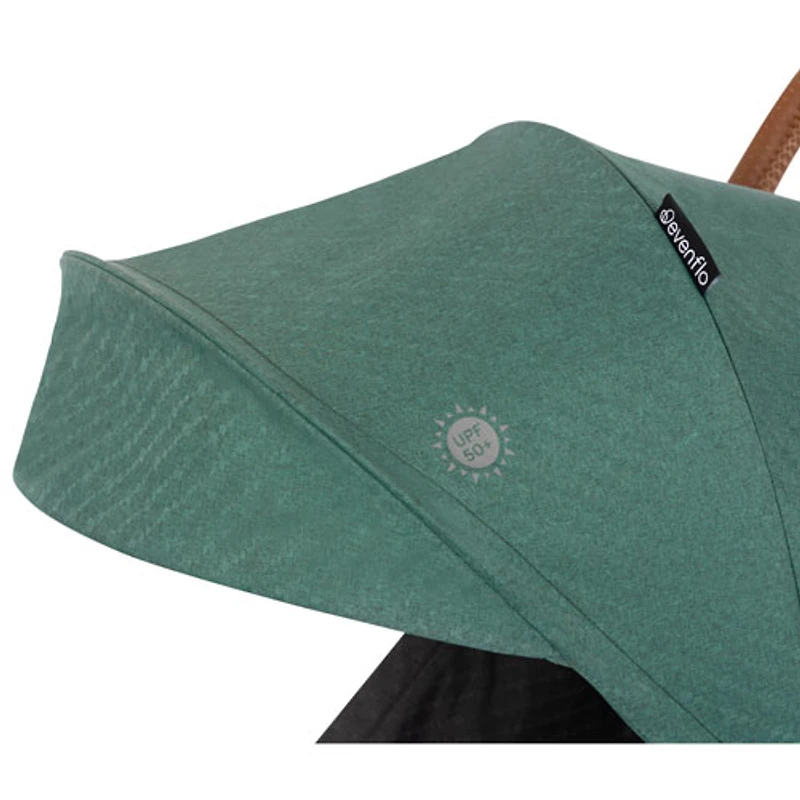 Poussette légère en fibre de carbone Hummingbird d'Evenflo - Vert Caslon