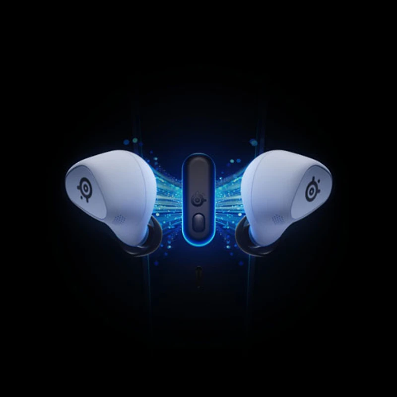SteelSeries Arctis GameBuds In-Ear Gaming Headphones for PlayStation - White