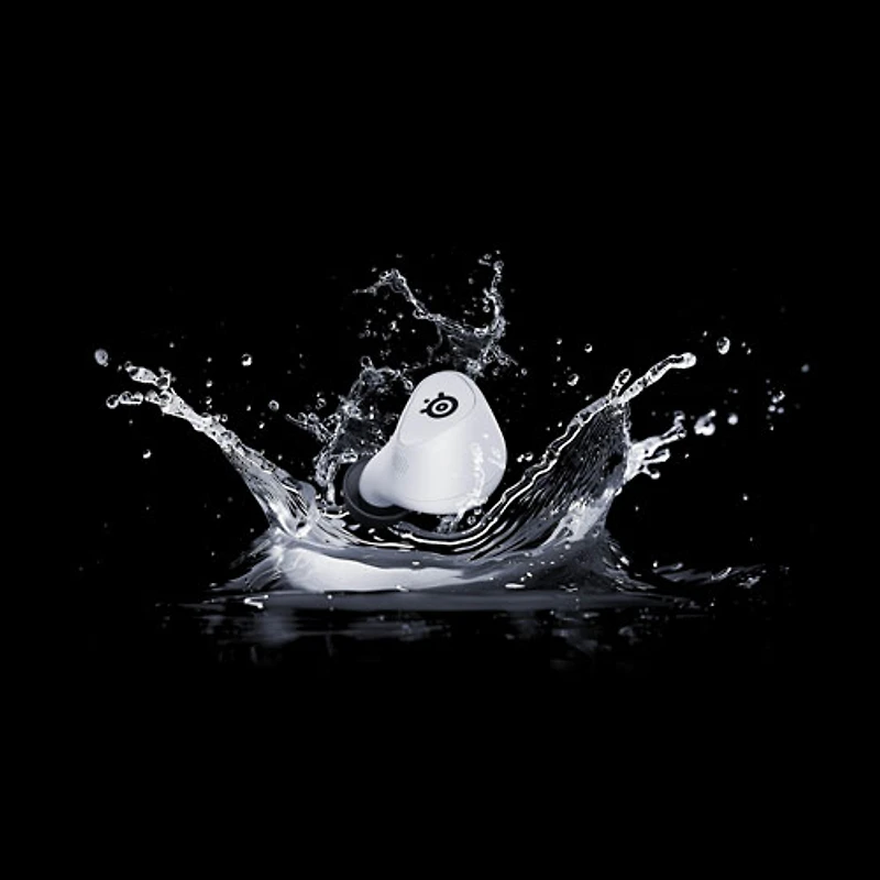 SteelSeries Arctis GameBuds In-Ear Gaming Headphones for PlayStation - White