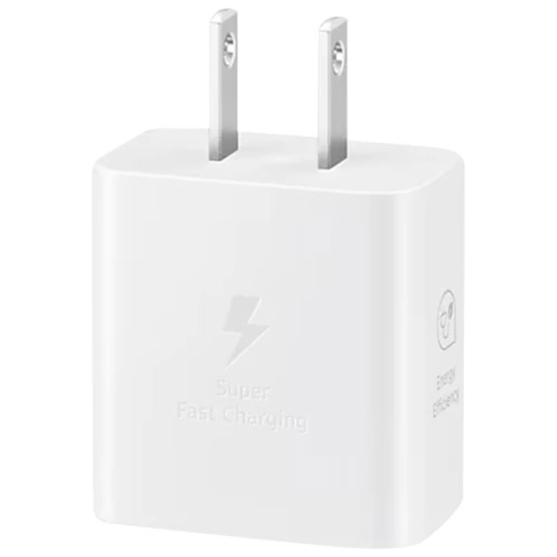 Adaptateur d'alimentation USB-C de 25 W de Samsung (EP-T2510NWEGCA) - Blanc