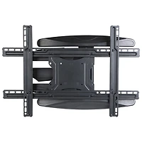 Support mural articulé mince de TygerClaw pour téléviseur de 40 à 65 po