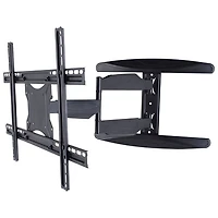 Support mural articulé mince de TygerClaw pour téléviseur de 40 à 65 po