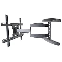 Support mural articulé mince de TygerClaw pour téléviseur de 40 à 65 po