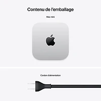 Ordinateur Mac mini de 512 Go d'Apple (MCX44VC/A) avec puce M4 Pro d'Apple à processeur central 12 coeurs/processeur graphique 16 coeurs/RAM 24 Go
