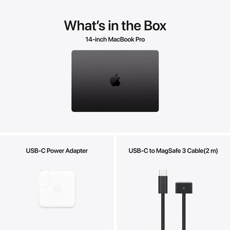MacBook Pro de 14,2 po d'Apple (automne 2024) - Noir infini (M4 Max d'Apple/RAM 36 Go/SSD 1 To) - Anglais