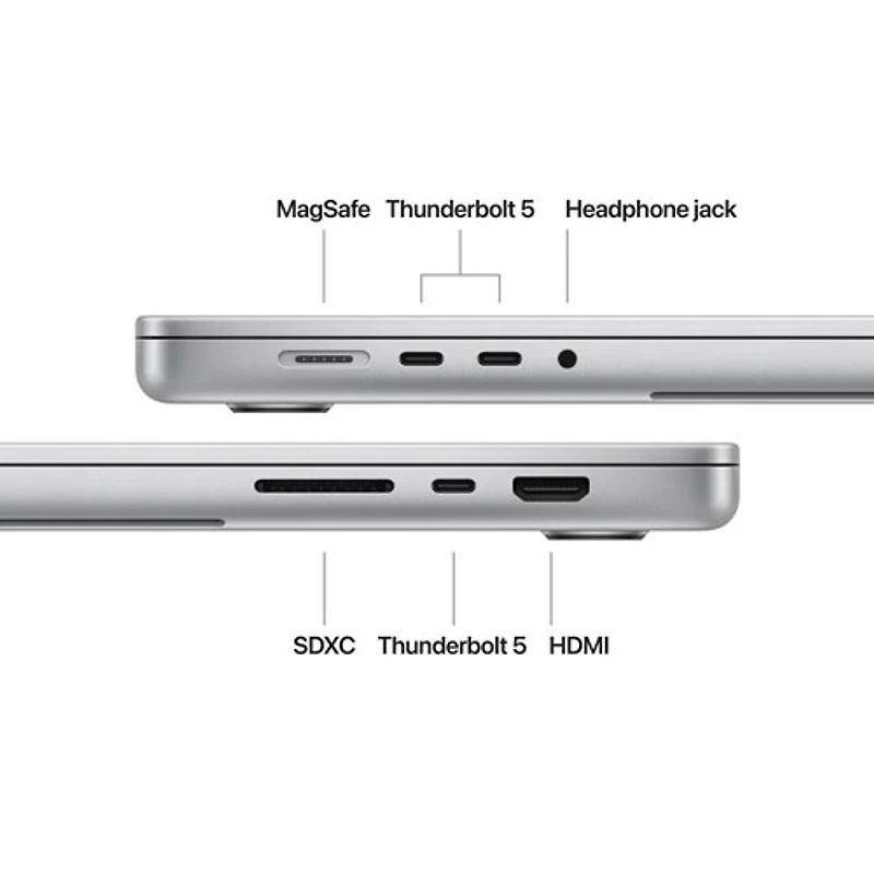 MacBook Pro de 16,2 po d'Apple (automne 2024) - Argenté (M4 Pro d'Apple/RAM 48 Go/SSD 512 Go) - Français