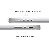 MacBook Pro de 16,2 po d'Apple (automne 2024) - Argenté (M4 Pro d'Apple/RAM 48 Go/SSD 512 Go) - Français