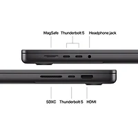 Apple MacBook Pro 16.2" (Fall 2024) - Space Black (Apple M4 Pro / 48GB RAM / 512GB SSD) - French