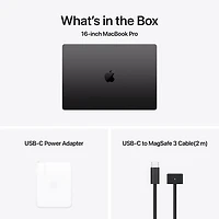 Apple MacBook Pro 16.2" (Fall 2024) - Space Black (Apple M4 Pro / 48GB RAM / 512GB SSD) - French