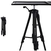 Support à trépied ajustable en aluminium TP20 de Vankyo pour projecteur - Noir