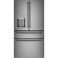 Boîte ouverte - Réfrigérateur à deux portes 27,8 pi³ 36 po Café (CVE28DP2NS1) - Acier inoxydable - Parfait état