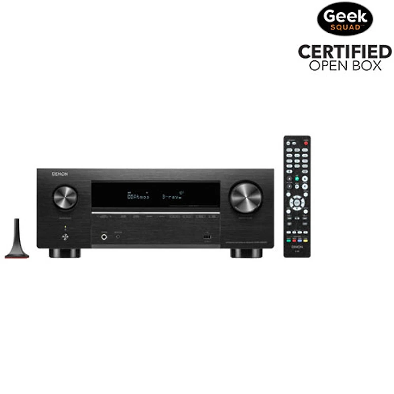 Récepteur AV Ultra HD 8K 9.4 canaux AVR-X3800H de Denon - Boîte ouverte