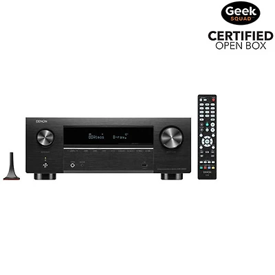 Récepteur AV Ultra HD 8K 9.4 canaux AVR-X3800H de Denon - Boîte ouverte