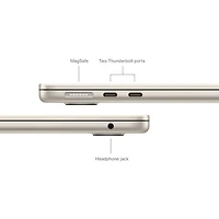 MacBook Air de 15,3 po avec Touch ID d'Apple (automne 2024) - Comète (M3 d'Apple/RAM Go/SSD Go