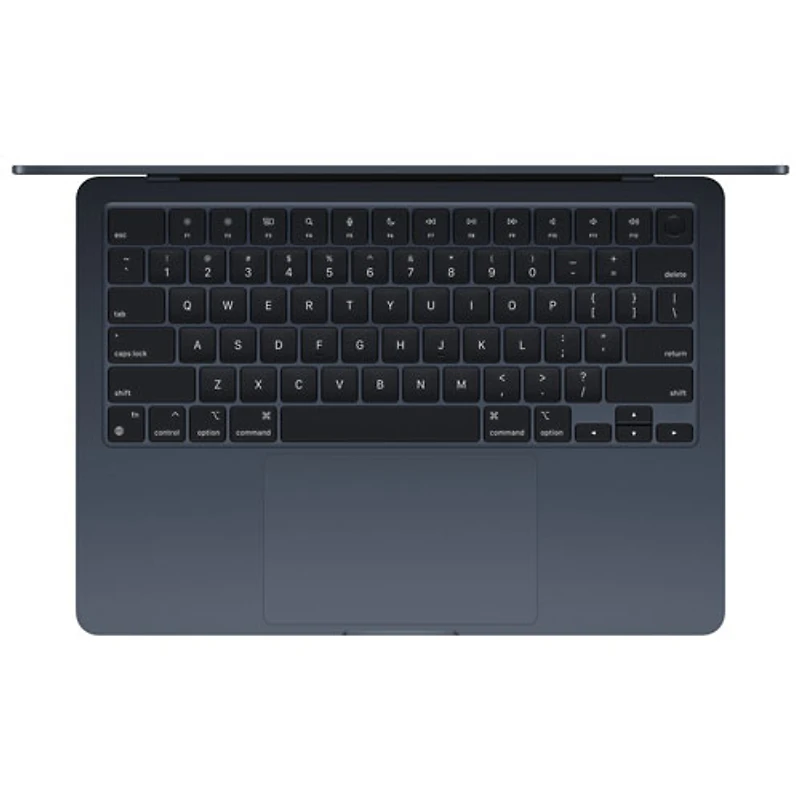 MacBook Air de 13,6 po avec Touch ID d'Apple (automne 2024) - Minuit (M3 d'Apple/RAM 16 Go/SSD 256 Go) - Anglais