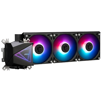 Système de refroidissement liquide 120 mm MAG CoreLiquid I360 de MSI - Noir