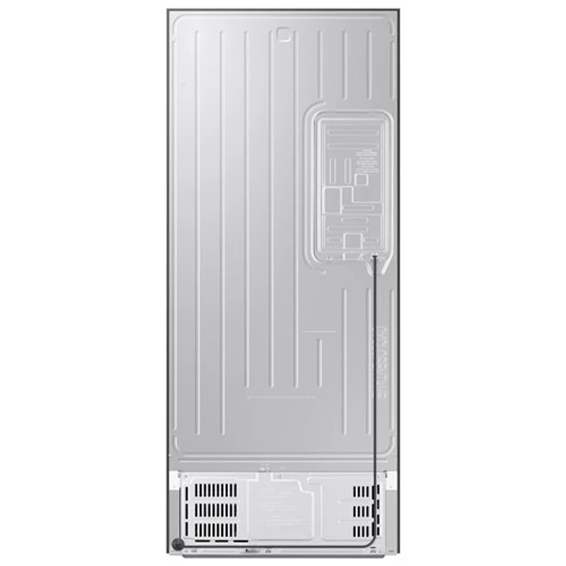 Réfrigérateur à congélateur inférieur 15 pi³ 28 po avec distributeur de glaçons de Samsung (RB15DG6000SRAA) - Acier inoxydable