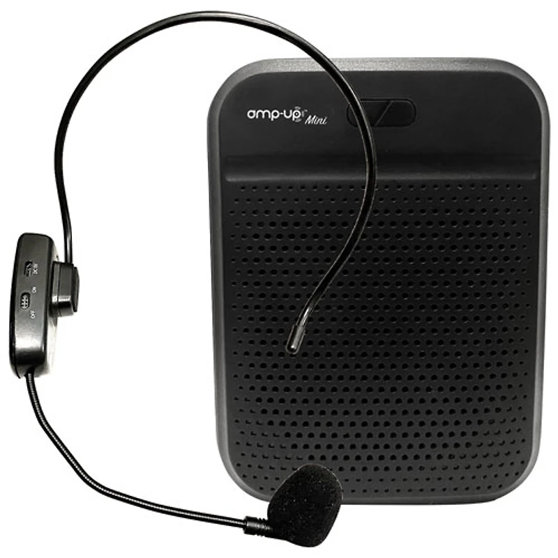 Mini amplificateur vocal personnel UHF avec microphone sans fil Amp-Up de HamiltonBuhl (PA-25E)