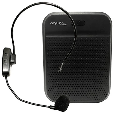 Mini amplificateur vocal personnel UHF avec microphone sans fil Amp-Up de HamiltonBuhl (PA-25E)