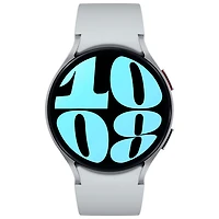 Montre intelligente LTE de 44 mm Samsung Galaxy Watch6 à moniteur de fréquence cardiaque avec Koodo - Argenté - Paiement Balance mensuel