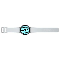 Montre intelligente LTE de 44 mm Samsung Galaxy Watch6 à moniteur de fréquence cardiaque avec Koodo - Argenté - Paiement Balance mensuel
