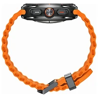 Montre intelligente LTE de 47 mm Samsung Galaxy Watch Ultra avec Koodo - Gris titane/Orange - Paiement Balance mensuel