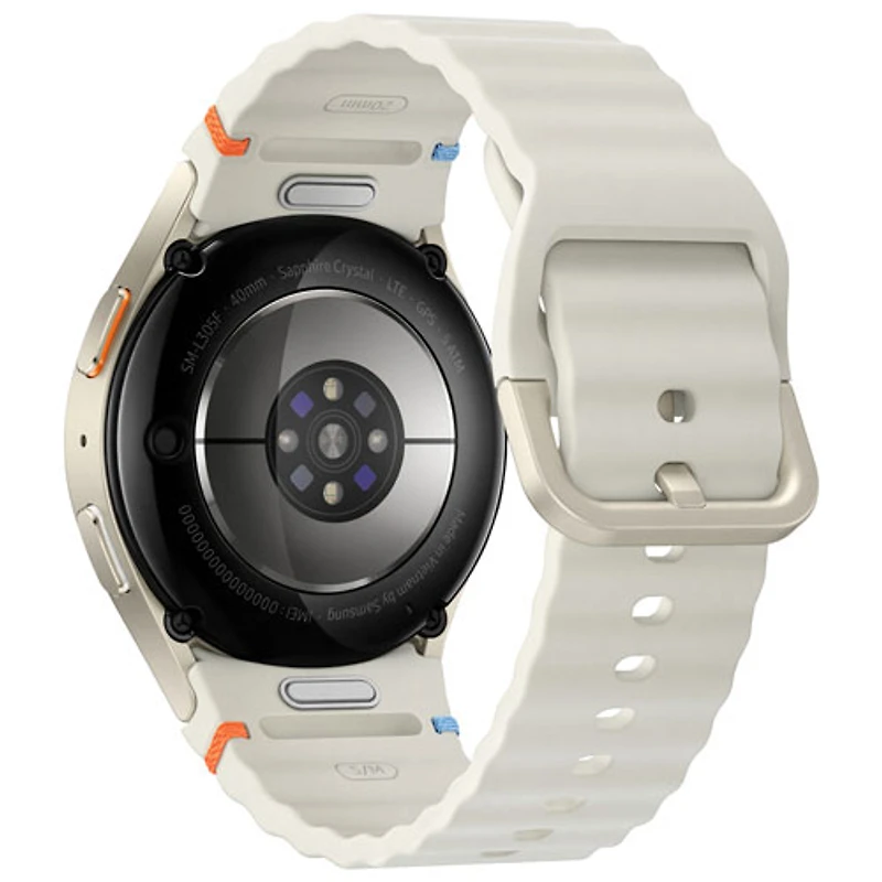 Koodo Samsung Galaxy Watch7 40mm LTE Smartwatch - Cream - Monthly Tab Payment