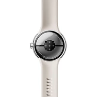 Koodo Google Pixel Watch 3 41mm LTE Polished Silver Aluminum Case with Porcelain Active Band - Monthly Tab Payment