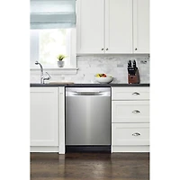 Frigidaire 24" 49dB Built-In Hybrid Tub Dishwasher (FDHP4336AS) - Stainless Steel