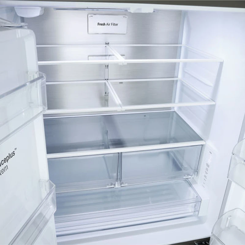 Réfrigérateur à profondeur de comptoir MAX 3 portes 23,7 pi³ 36 po sans écart (LF24Z6530S) - Inox