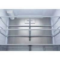 LG 36" 23.7 Cu. Ft. French 3-Door Counter-Depth MAX Refrigerator with Zero Clearance (LF24Z6530S) - Stainless Steel