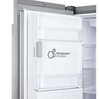 LG 36" 23.7 Cu. Ft. French 3-Door Counter-Depth MAX Refrigerator with Zero Clearance (LF24Z6530S) - Stainless Steel