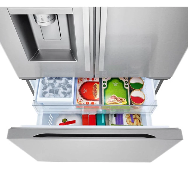 Réfrigérateur à profondeur de comptoir MAX 3 portes 23,7 pi³ 36 po sans écart (LF24Z6530S) - Inox
