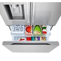 Réfrigérateur à profondeur de comptoir MAX 3 portes 23,7 pi³ 36 po sans écart (LF24Z6530S) - Inox