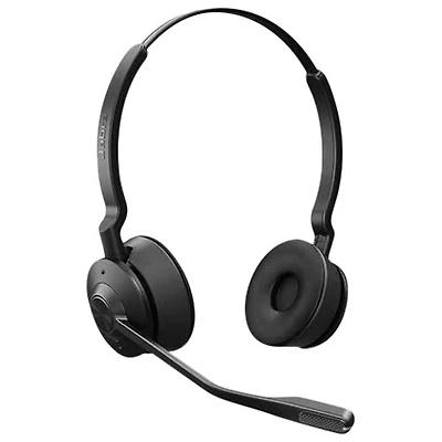 Casque d'écoute sans fil Engage 65 SE de Jabra avec microphone - Noir