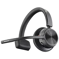 HP Poly Voyager 4310 On-Ear Noise Cancelling Wireless Bluetooth Headset - Black