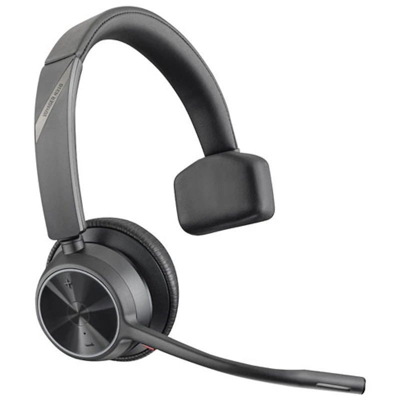HP Poly Voyager 4310 On-Ear Noise Cancelling Wireless Bluetooth Headset - Black