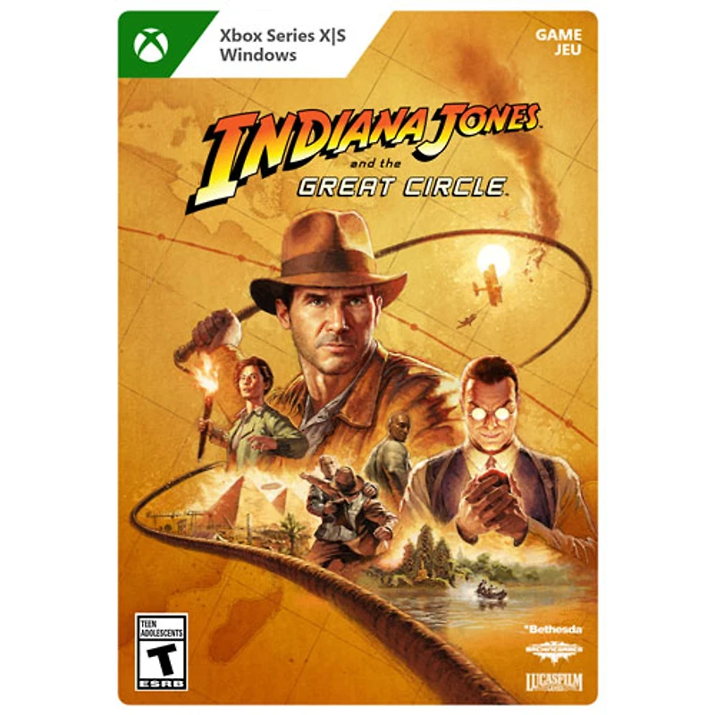 Indiana Jones et le Cercle ancien (Xbox Series X|S / Windows) - Téléchargement numérique
