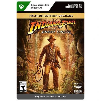 Indiana Jones et le Cercle ancien mise à niveau de l'édition Premium (Xbox Series X|S / Windows) - Téléchargement numérique